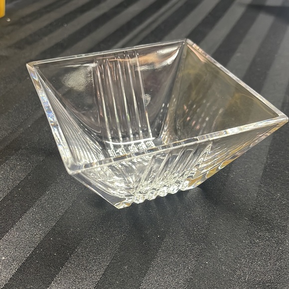 TIFFANY & CO. Metropolis Crystal small candy/trinket dish, made in Italy - Picture 8 of 8